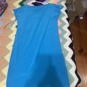 Lauren Ralph Lauren Blue Sleek Dress